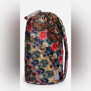 NWT: Johnny Was Laurel Canyon double sided cozy blanket w/ bag for easy travel!